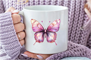 Pink Woodland Fairy Clipart, an Illustration by Craft Nest (Thumbnail 7 of 9)