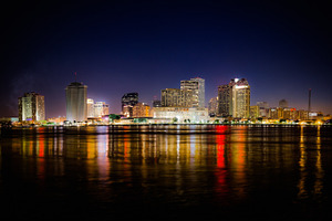 New Orleans Skyline at Night