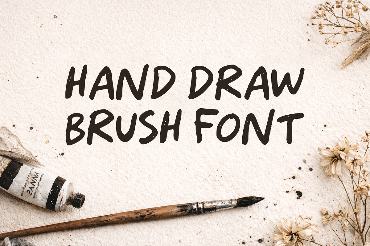 Roughberry – Natural Playful Brush, a Handwritten Font by cocodesign (Photo 4 of 8)