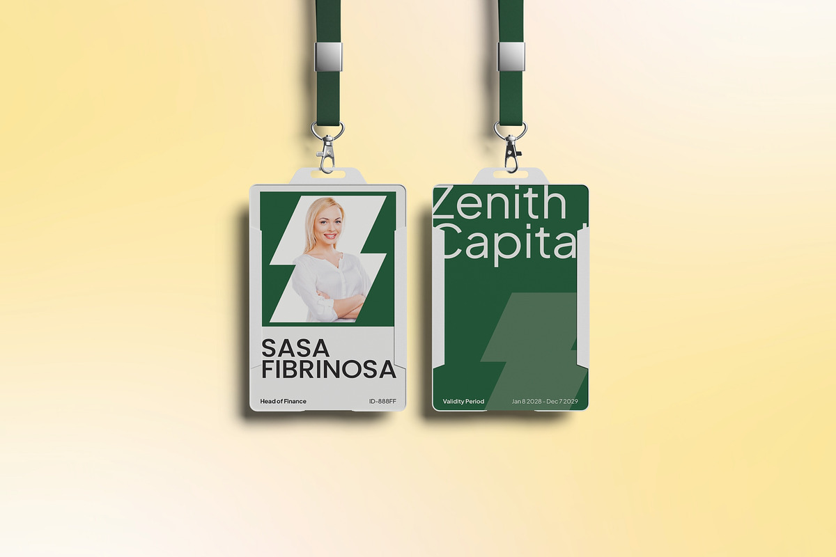 ID Card Template, a Card Template by FIBRINOSÄ (Photo 3 of 3)