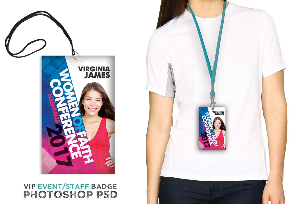 Womens Event VIP Badge, a Card Template by boca2600 (Photo 2 of 2)