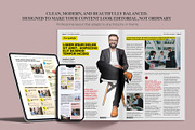 Modern Newsletter Template for Canva, a Magazine Template by Oshin Design (Thumbnail 4 of 6)