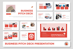 BizDeck - Business Pitch Deck PPT, a Presentation Template by Premast