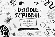 Doodle Scribble Set, an Object Graphic by Kate Creative Studio (Thumbnail 1 of 3)