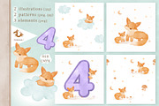 Pokraky_Dreamy Baby Fox, an Illustration by Pokraky (Thumbnail 1 of 5)