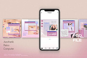 Aesthetik - Retro Computer, a Social Media Template by Dirtytemp Studio (Thumbnail 4 of 6)