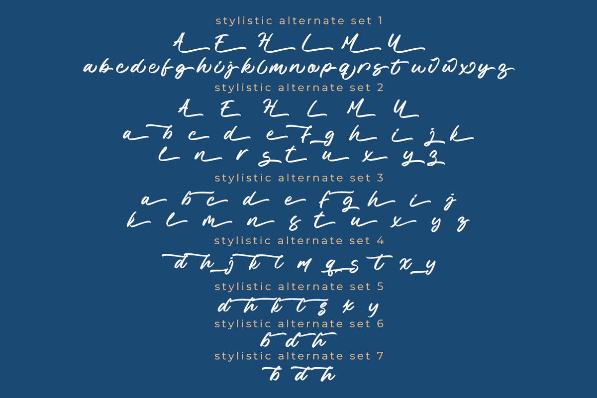 Alingtone • A Font Duo, a Script Font by azetypestudios.com (Photo 12 of 18)