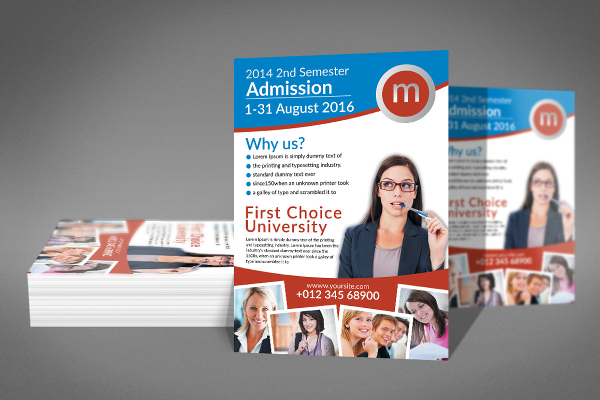 Study Abroad University Flyer, a Flyer Template by graphicforest (Photo 3 of 4)