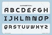 Dragnes - Futuristic Sci-fi Font, a Sans Serif Font by Drizy (Thumbnail 3 of 10)