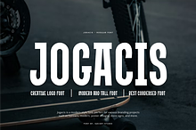 Jogacis - Creative Logo Font