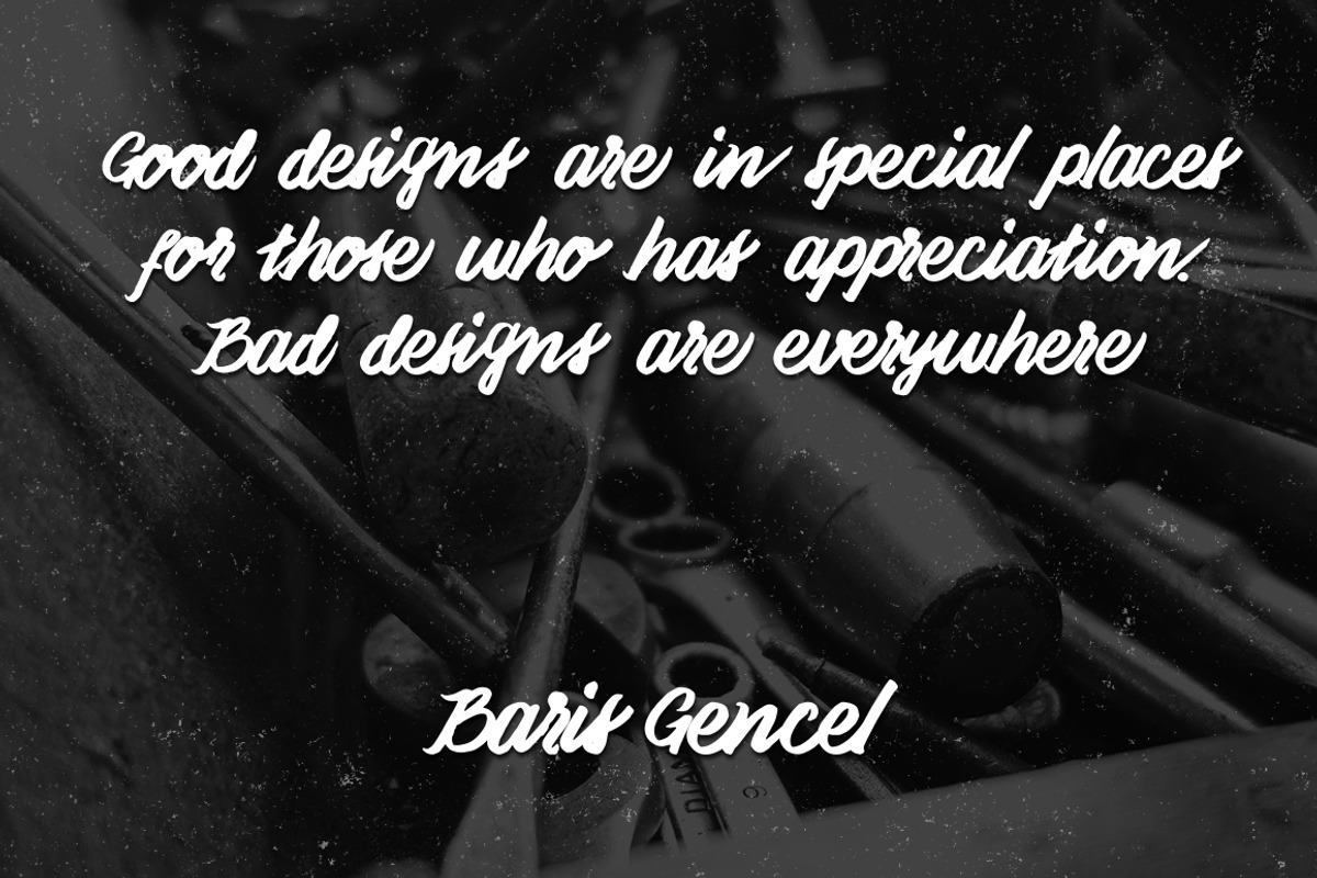 Handoubt Typeface preview 4
