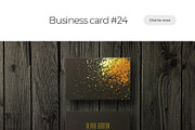 Business Card Mockup Template Bundle, a Business Card Template by PrintPixel (Thumbnail 81 of 104)