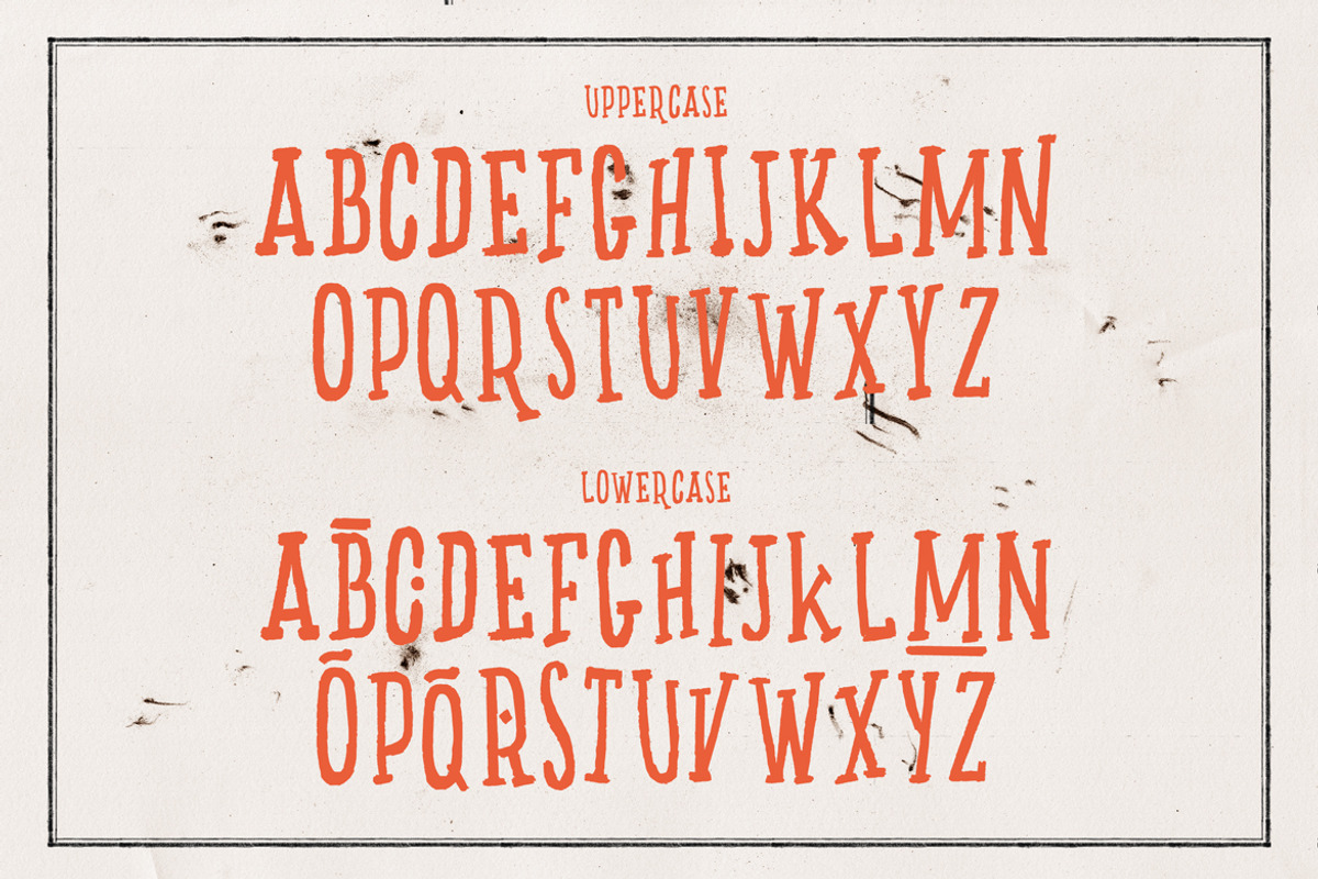 Bushwhack, a Font by vladderkach57 (Photo 2 of 4)