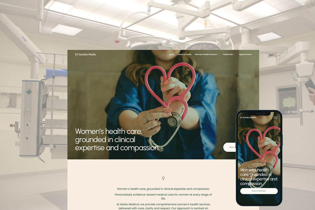 Medical - Squarespace Template, a Squarespace Template by Gem Media (Photo 1 of 7)