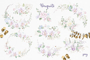 Watercolor flowers Orchids clipart, an Illustration by Yuliya Art (Thumbnail 4 of 18)