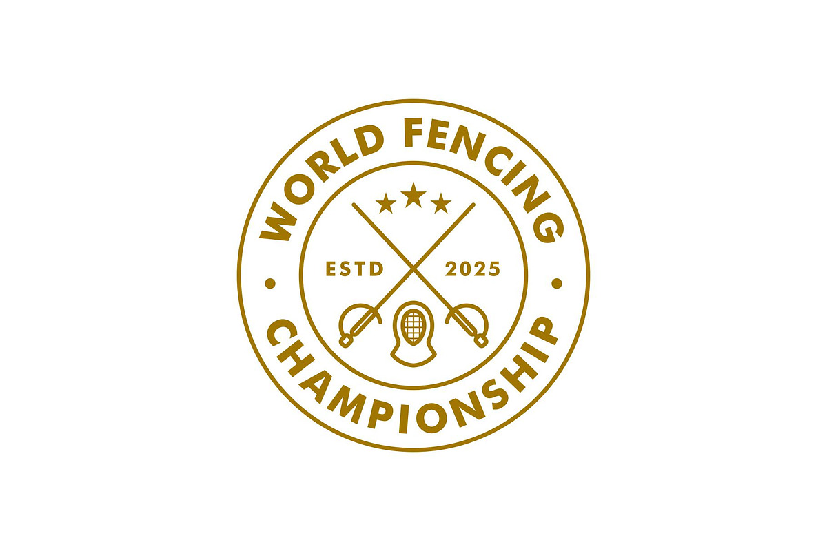 Fencing Sport Emblem Badge Logo, a Branding & Logo Template by Buqancreative (Photo 1 of 4)