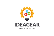 Idea Gear Light Bulb Logo Design, a Branding & Logo Template by yopie (Thumbnail 1 of 3)