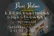 Blues Derlons a Modern Script font, a Script Font by Bayuktx (Thumbnail 8 of 8)