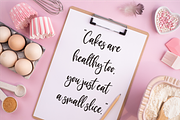 make cake, a Script Font by N (Thumbnail 7 of 10)