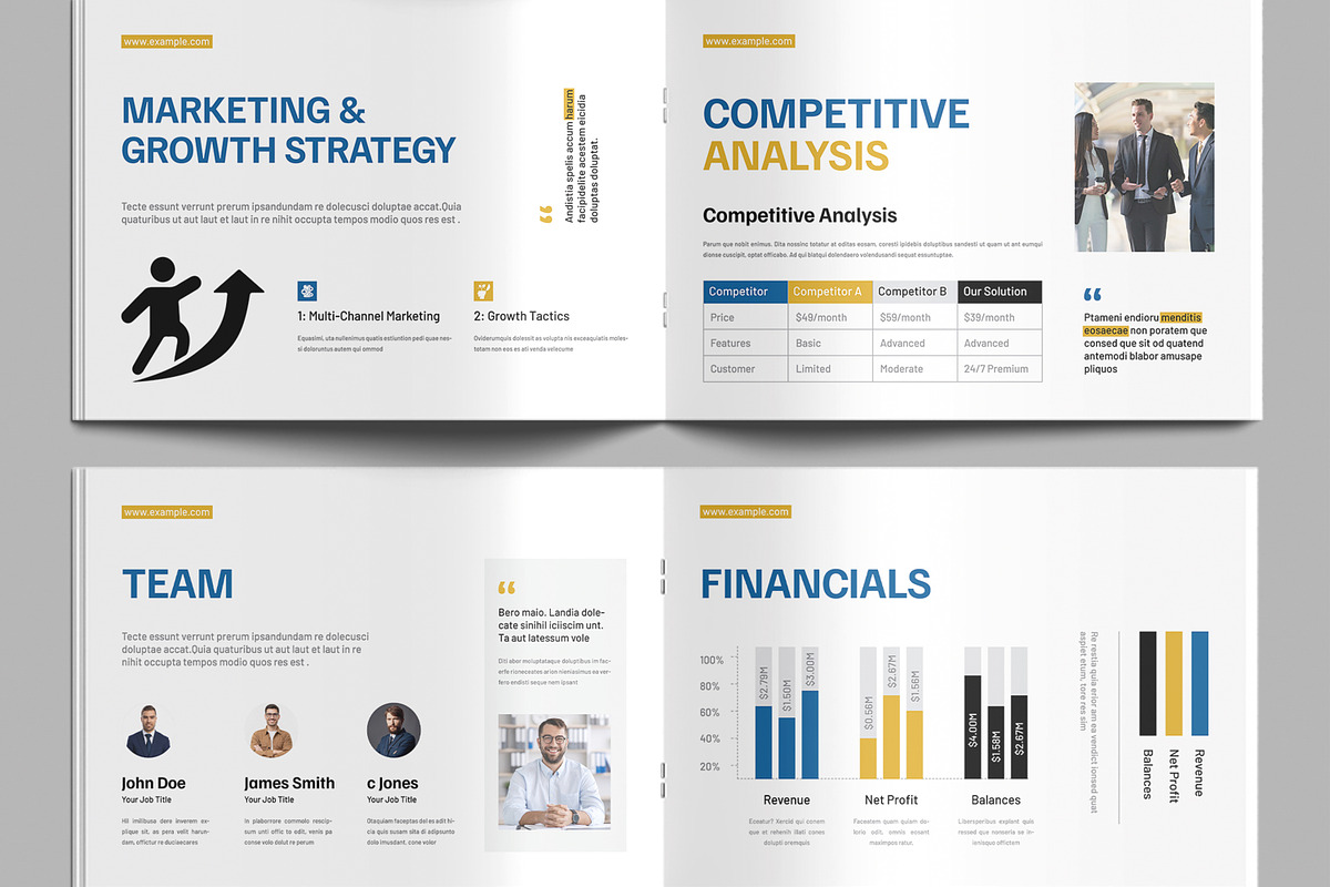 Corporate Business Proposal Design preview 5