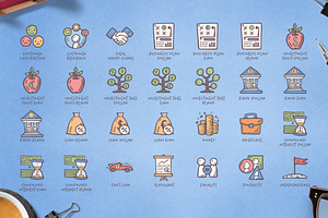 Business Hand-drawn Icons