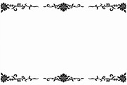Elegant Border Silhouette Set, an Illustration by musafir_fashion (Thumbnail 8 of 9)