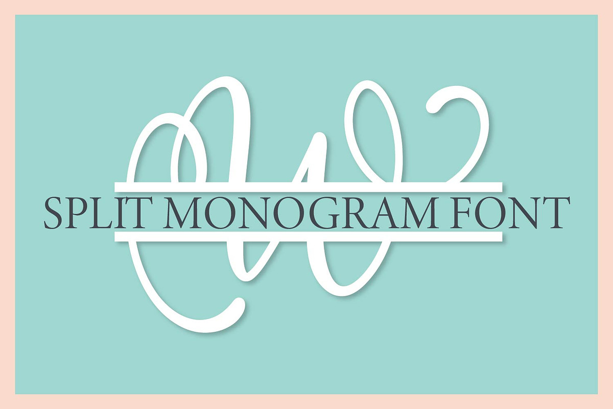 13 Font Pack - Monogram Font Bundle preview 5