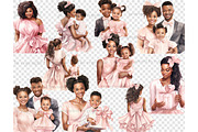 Mothers Day PNG Graphics | Black Mom, a Seasonal Illustration by GlamArtZhanna (Thumbnail 4 of 4)