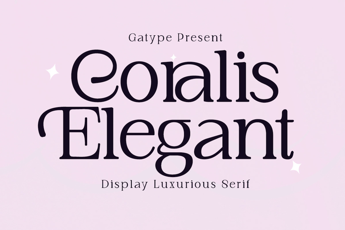 Coralis Elegant, a Sans Serif Font by Gatype (Photo 1 of 10)