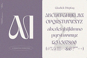 Gladick - Modern Typeface, a Serif Font by Dora Typefoundry (Thumbnail 5 of 28)