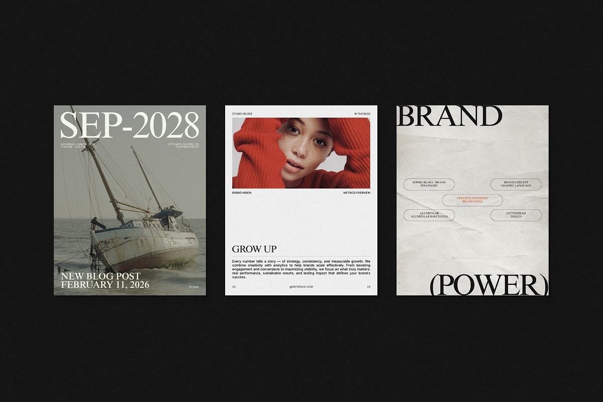 ZUNO | Social Media Kit (I), a Social Media Template by The Aesthetic Studio (Photo 2 of 10)