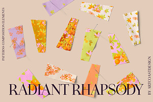 Radiant Rhapsody Vector Patterns