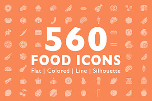 560 Food Icons