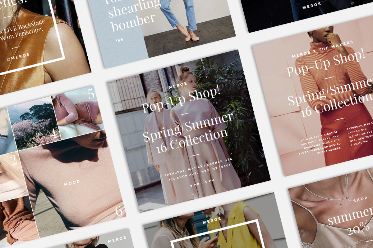 VIBES Social Media / Blog Templates, a Social Media Template by STUDIO MEROE (Photo 3 of 12)