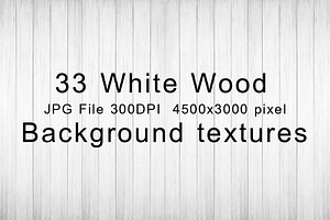 33 White Wood Background Textures