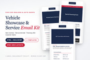 Automotive Email Kit — 4 Emails, an Email Template by Art Club (Thumbnail 1 of 4)