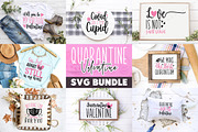 Quarantine Valentine SVG Bundle, an Illustration by DESIGNAVO (Thumbnail 1 of 10)