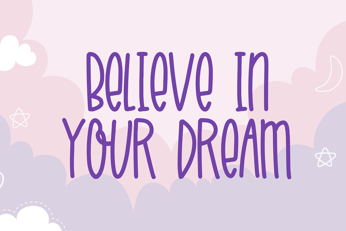 Jolly Dream - Skinny Handwritten preview 4