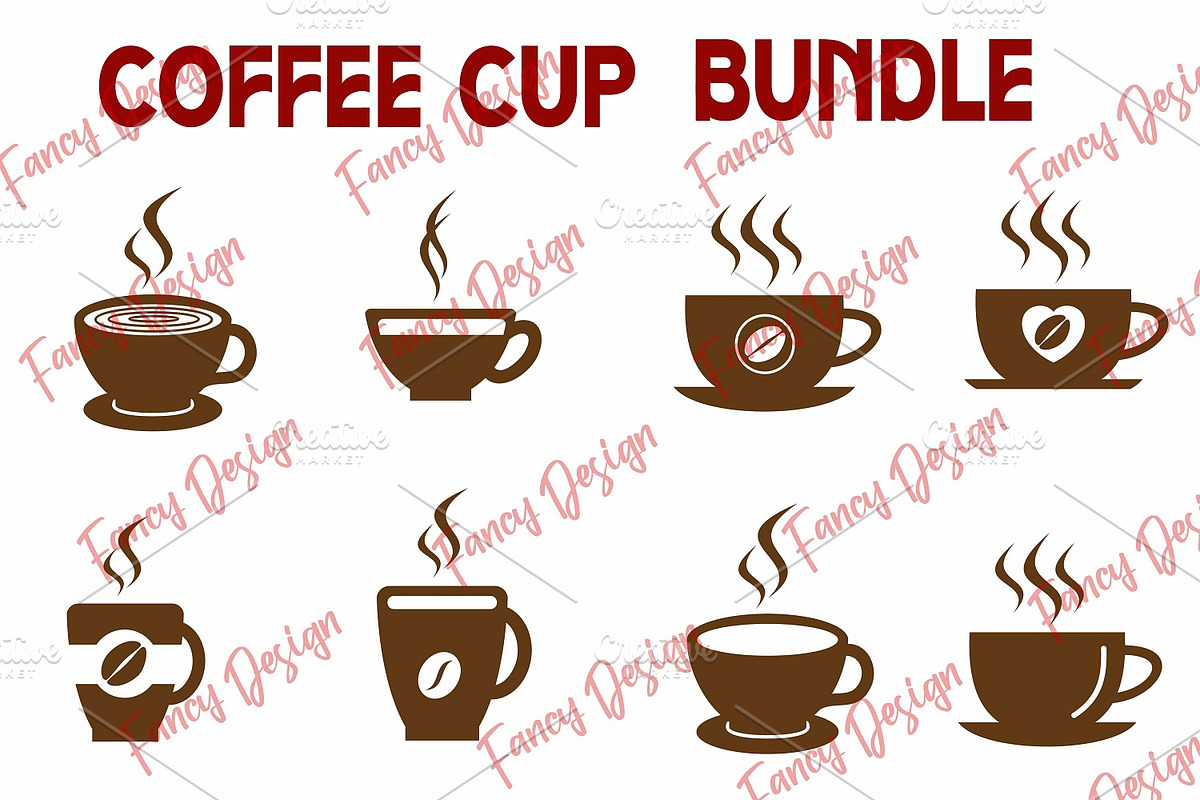 Coffee Tea Cup Mug Tumbler SVG, an Illustration by FancyDesignStudio (Photo 3 of 4)