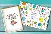 School pattern, a Pattern Graphic by BerryCaty (Thumbnail 8 of 9)