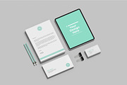 Brand Identity Mockups, an Advertising Mockup by Se٧enStudio (Thumbnail 3 of 4)