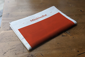 Tabloid Newspaper Mockup