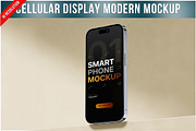 Cellular Display Modern Interior PSD, a Device Mockup by Bruno's Shop (Thumbnail 1 of 3)