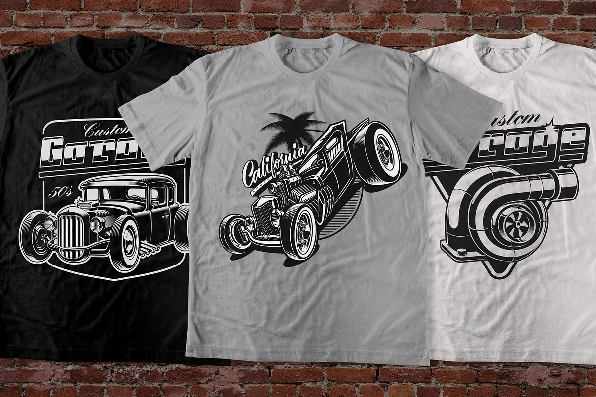 100 T-shirt Designs Bundle, an Illustration by Harry Kasyanov (Photo 22 of 37)