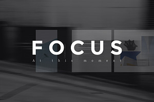 Focus PowerPoint Template GIFT