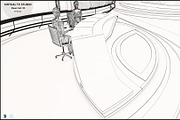Virtual TV Studio News Set 35, an Architecture 3D Model by akerStudio (Thumbnail 20 of 39)