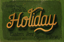 Holiday - Creative Script Font