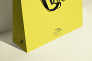 Cotton Handle Paper Gift Bag Mockup, a Packaging Mockup by creatsy5 (Thumbnail 13 of 14)