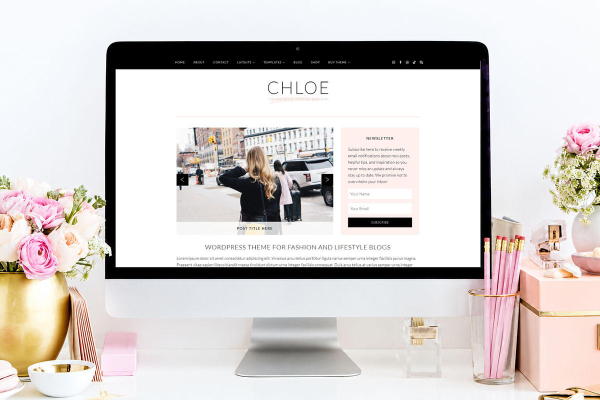 Theme Install + Setup | Service, a WordPress Template by Hello Chic Designs (Photo 2 of 6)