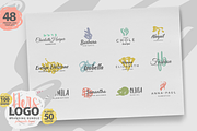 HERS LOGO BUNDLE (50 premade logos), a Branding & Logo Template by pawellpi (Thumbnail 2 of 10)